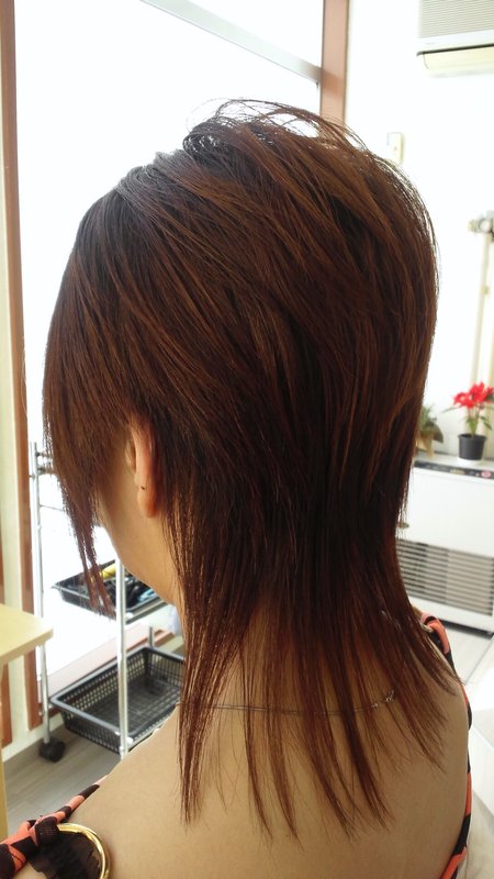 クールな変則ハイレイヤー・サイドはアシメで！ |Hair Space 108