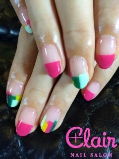 オシャレネイル☆|スパクレエル　ネイル　旭橋店