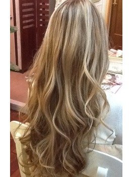 ハイライトMix 外国人風ベージュカラー|feliz