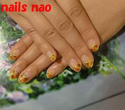 今期大人気、べっ甲ネイル|nails nao