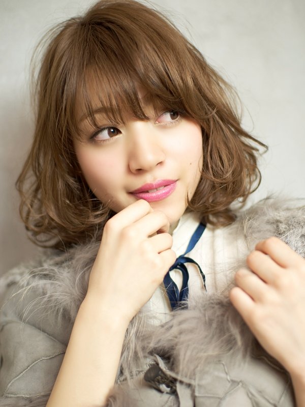 愛されふわふわミディ☆スタイリングも簡単♪|BEKKU hair salon