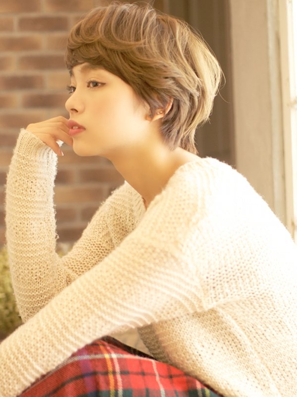 フェミニンかつ女っぽい☆美フォルムマッシュショート|BEKKU hair salon