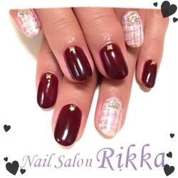 ツイードネイル|Nail  Salon Rikka
