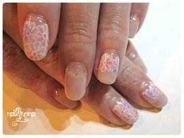 [フラワー]---ジェル定額アートコース---7,800円|nail Ryona