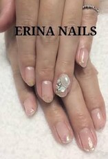 スプリングフラワースカルプ|ネイルサロン　ERINA NAILS