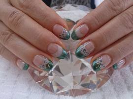 ☆逆フレンチ☆|Natural Nail