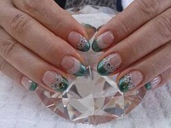 ☆逆フレンチ☆|Natural Nail