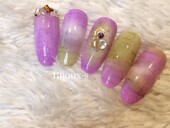 お客様NAIL画像|ネイルサロン スクールBijoux-s