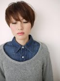 スタイリッシュショート|クレオヘアーインターナショナル／八丁堀店