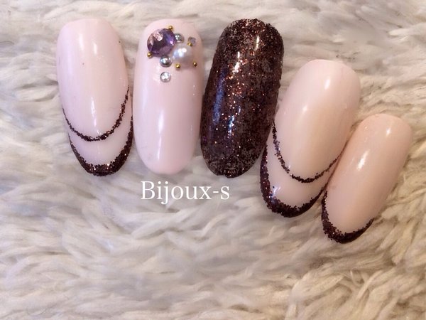 お客様NAIL画像|ネイルサロン スクールBijoux-s