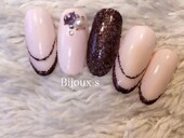 お客様NAIL画像|ネイルサロン スクールBijoux-s