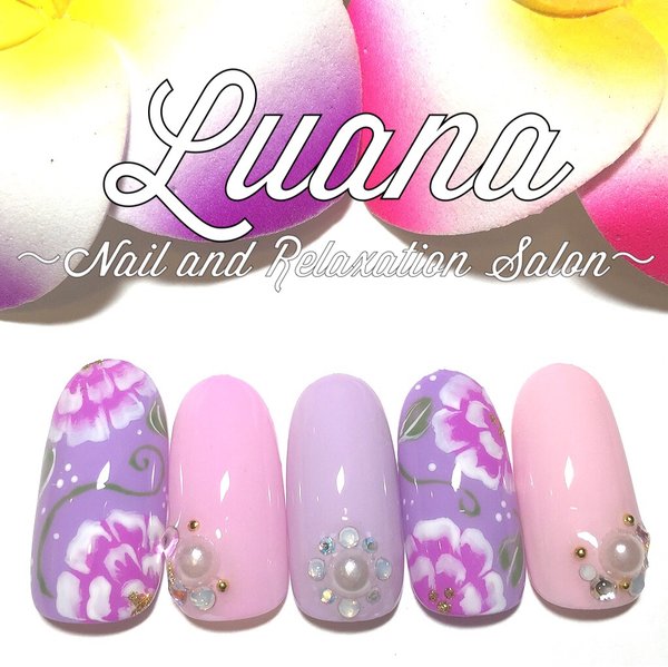 可愛いサンプルがたくさん☆|Luana〜Nail and Relaxation Salon〜
