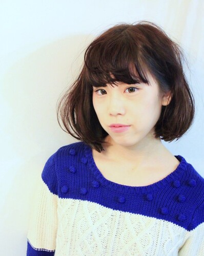 シンプルな内巻きボブ☆