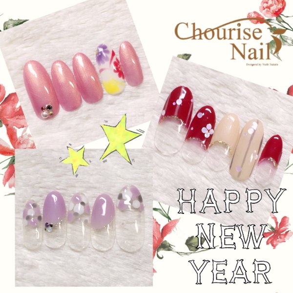 １月のおすすめネイル♡|Chourise Nail*