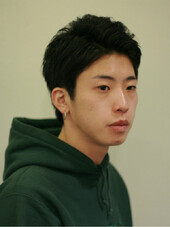 黒髪アップバングショート|s_trust