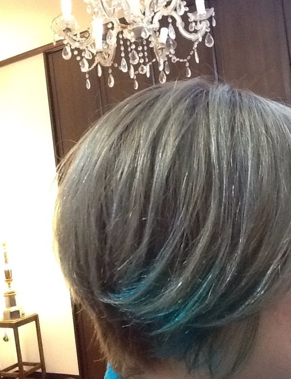 ピーコックグリーン アクセント グレーカラー#25|feliz