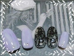 縦ピーコック＆フラワーレース