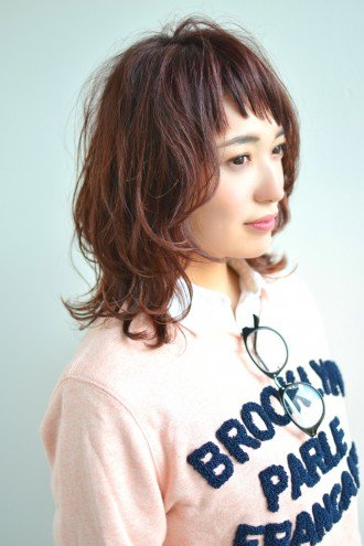 ゆるふわショートバングミディ|BANGS