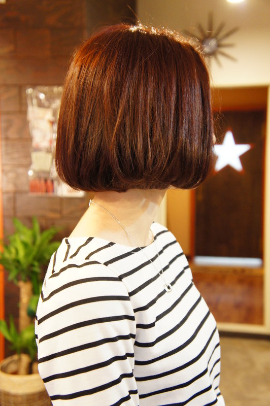 ワンカールボブスタイル|HairSalon Bridge