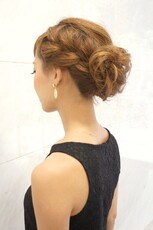 編み込みパーティーセット|HairSalon Bridge