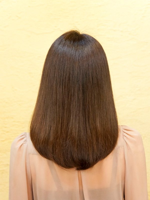 ボブスタイル(縮毛矯正＋毛先カール)|WHITE BOX 湖北台店