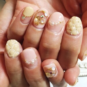 キルティングネイル Nail Salon Julique ジュリーク ネイルサロンジュリーク 山梨県 甲府 のネイル デザインカタログ ビューティーパーク