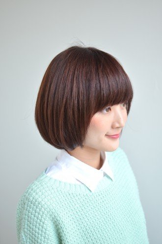ナチュラルストレートボブ|BANGS