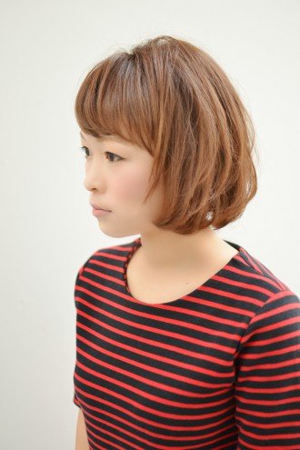 ゆるふわ内巻きボブ|BANGS