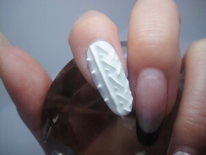 ニットnail ネイルサロン四日市 Salone Creare クレアーレ ネイルサロンヨッカイチサローネクレアーレ 三重県 四日市 のネイルデザインカタログ ビューティーパーク