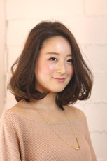 ふんわリッチミディアムボブ|Ａｎａｇｒａｍ