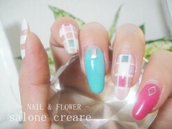 カラフルnail|ネイルサロン四日市　salone  creare【クレアーレ】