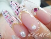 ツィードnail|ネイルサロン四日市　salone  creare【クレアーレ】