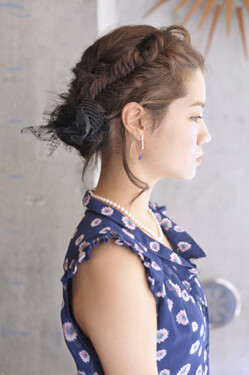 gift＊編み込み爽やかセット