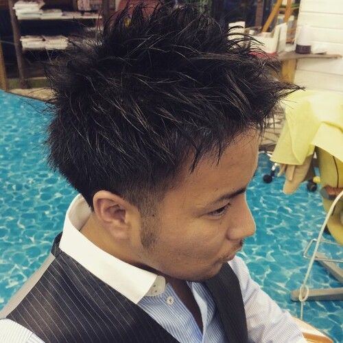 メンズツーブロック