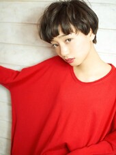 まるいフォルムでコロンと可愛いやんちゃマッシュショ|BEKKU hair salon