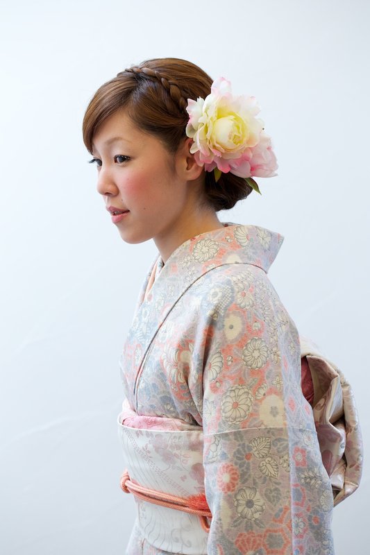 可愛い和装アップ|ヘアメイクJUNO