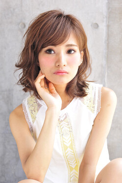 gift＊大人museミディパーマ