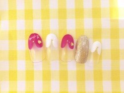 ハートフレンチ|エクセレントネイル　アミュプラザおおいた店