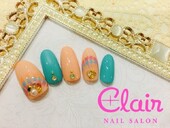 5月定額ジェル☆デザイン2|ネイルズ　クレエル