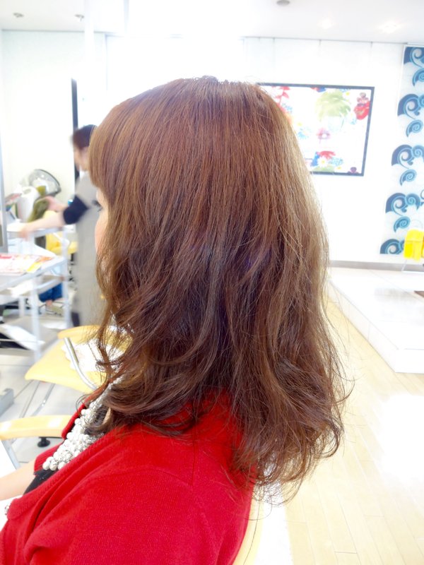 ゆるやかなウェーブで程よい大人っぽさを|Infini-Y’s　ウェルディ長泉店