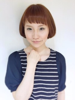 ガーリーショートボブ|Hair&amp;Make Salon【redInc.】