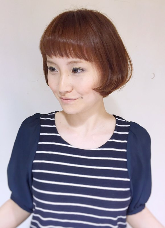 ガーリーショートボブ|Hair&amp;Make Salon【redInc.】