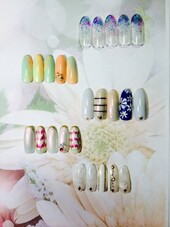 6月定額ジェルコースどれでも¥4.500(税抜|スパクレエル　ネイル　旭橋店