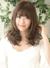 ツヤ感と清らかさが共存した揺れ感ミックスセミ|美容室　コミュニティサロン と和　巣鴨店