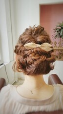 お呼ばれ☆フィッシュボーンアップ♪|eclat hair&amp;beauty