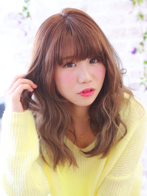 シースルーバング・アッシュベージュ|アトリエV八街店