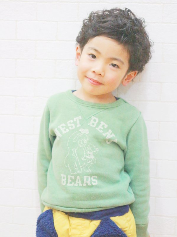 カーリーキッズパーマ|Wiz成田公津の杜店