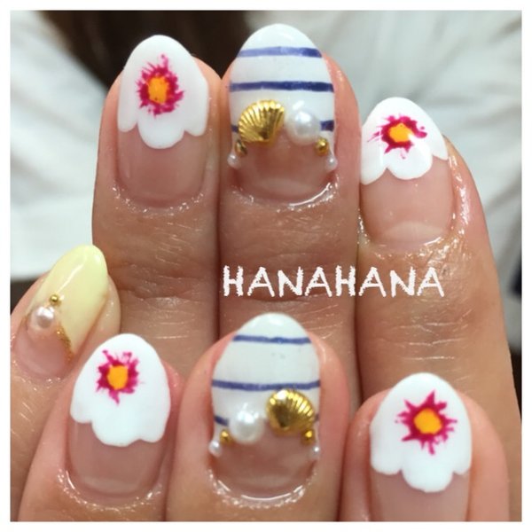 マリンネイル|登戸 向ヶ丘遊園 ネイル hanahana