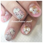 flowerネイル|登戸 向ヶ丘遊園 ネイル hanahana