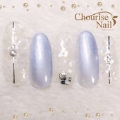 クリアシェルネイル|Chourise Nail*